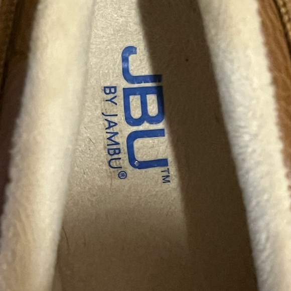 JBU Waterproof Chocolate Brown & Tan Duck Boots, size 9.5 - Picture 4 of 7